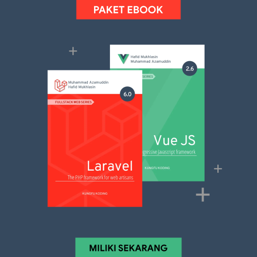 Bundle Ebook Laravel + Vuejs